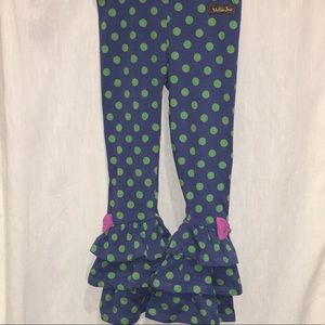 MATILDA JANE Girls Bennys Blue Green Dot NWT SZ 4